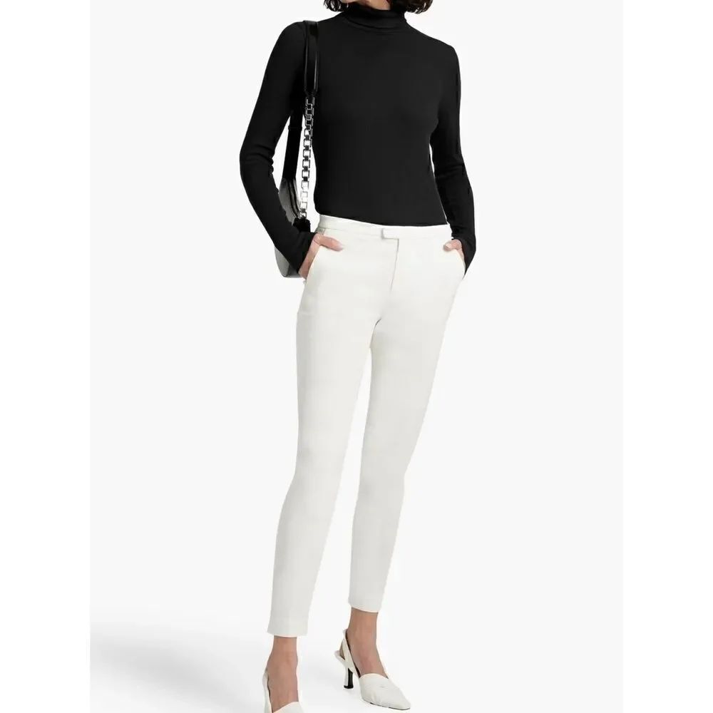ATM ANTHONY THOMAS MELILLO Cotton-blend twill slim-leg pants NWT